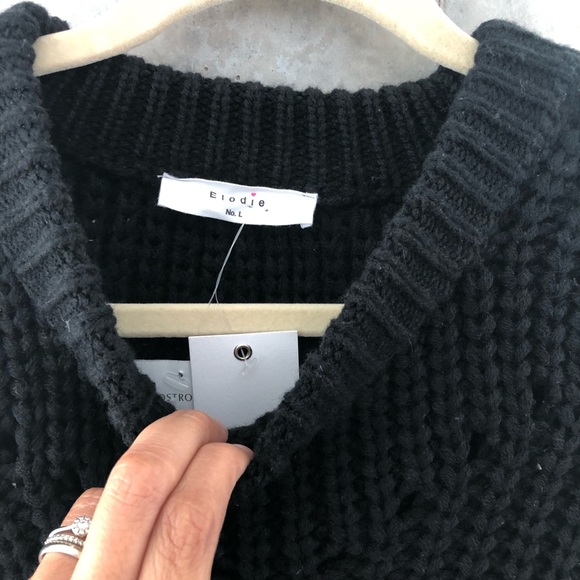LNWT Elodie Black Sweater - Picture 7 of 8